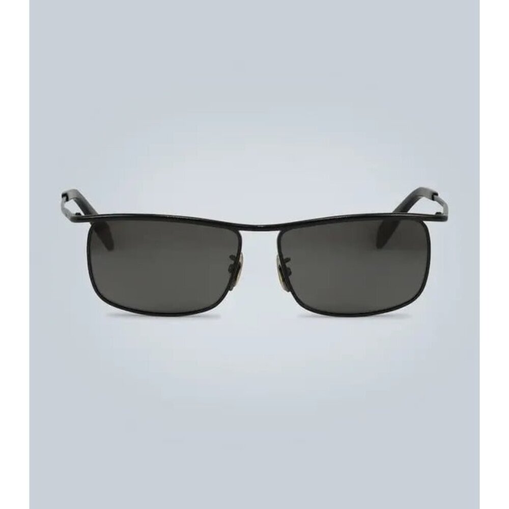 CELINE CL 40099U Rectangle-Frame Metal Sunglasses men's NEW